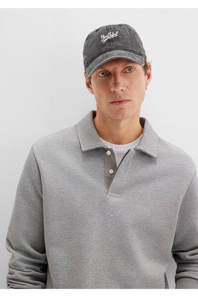 Mavi Youthful Embroidered Anthracite Hat 0911884-80867