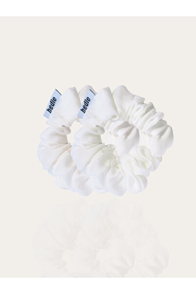 Alba Nuda %100 Cupro Vegan İpek Scrunchie Toka - Saç Kırılma Karşıtı ve Anti-Statik