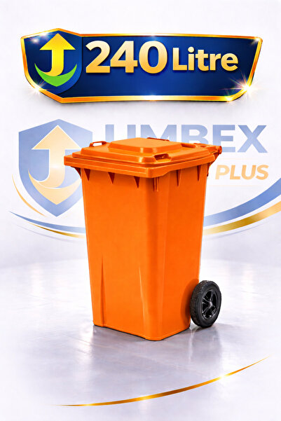 UMBEX PLUS UMBEX Plastik Çöp Konteyneri 240 Litre Konteyner - A+ Isıya Dayanı...