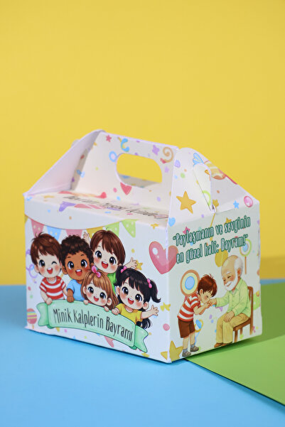 Hume Craft 10'Lu Bayram Hediye Kutusu, Çocuklar İçin Ramazan Bayramı Hediye K...