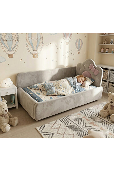 Puf Bebe Montessori serisi_Çocuk yatağı_Bebek yatağı 90x190 ölçüde (İç yatak ...