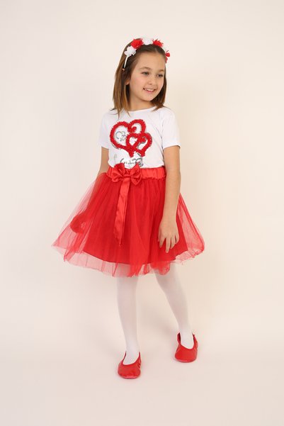 SEVİL GÖSTERİ & OKUL KIYAFETLERİ 23Rd April Show Outfit Girls' Skirt T-Shirt ...