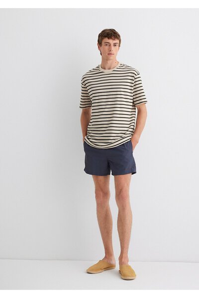 Mavi Pro Marineblaue kurze Badeshorts 0911510-80106