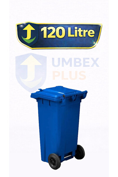 UMBEX PLUS UMBEX Tıbbı Atık Plastik Çöp Konteyneri 120 Litre Konteyner - A Is...