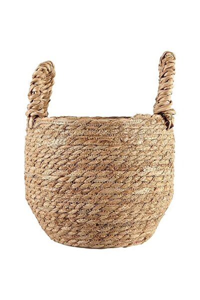 Porland Natural Handle Basket 22 cm Single