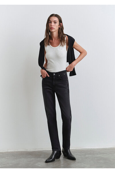 Mavi Rockstar Iconic Dark Grey Smoke Jean Παντελόνι 1010762-90529