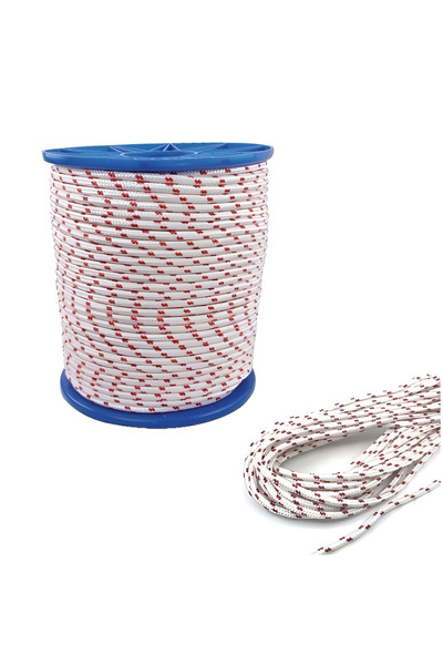 kamp dükkanı 25 Metre 8mm Iskota Halat Çadır Branda Tente Yük Bağlama Gerdirm...