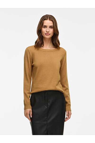 VILA Strickpullover VIRIL Rundhals