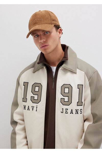 Mavi Mvjns Embroidered Brown Velvet Hat 0911928-89465