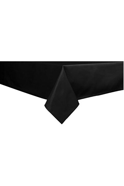 Porland Siyah Düz Masa Örtüsü 150x250cm