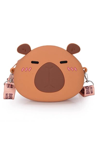 synshop Capybara Kapibara Silikon Çapraz Ayarlı Askı Omuz Çantası Kadın Genç ...