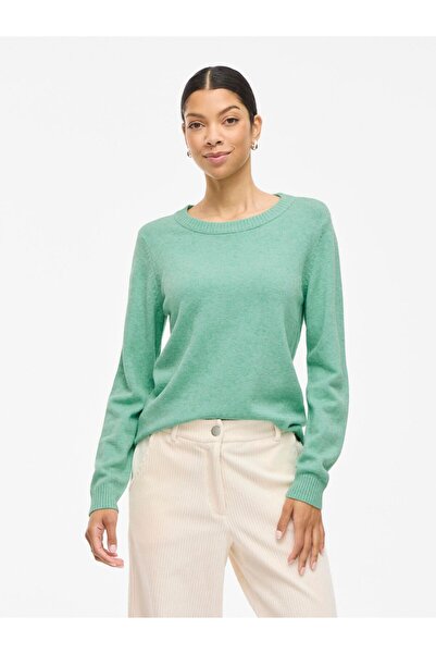 VILA Strickpullover VIRIL Rundhals