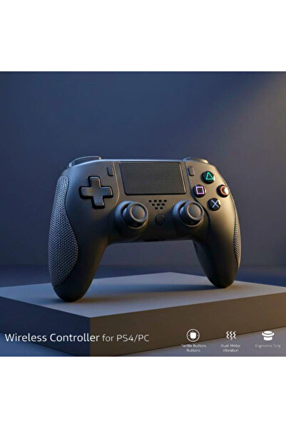 Dexxony Kablosuz Gamepad PS4-PS3-PC-Mobil Uyumlu Type-C Şarjlı Gecikmesiz Pro...