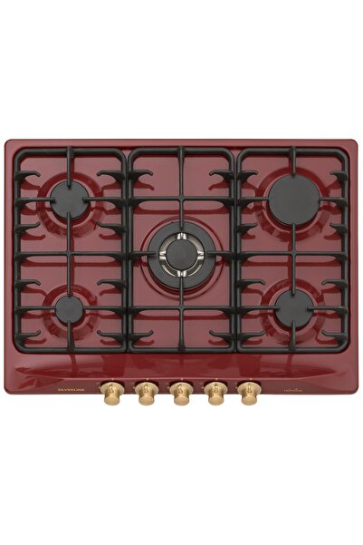 Silverline RS5336R011 Rustik Ankastre Ocak Bordo 70 Cm