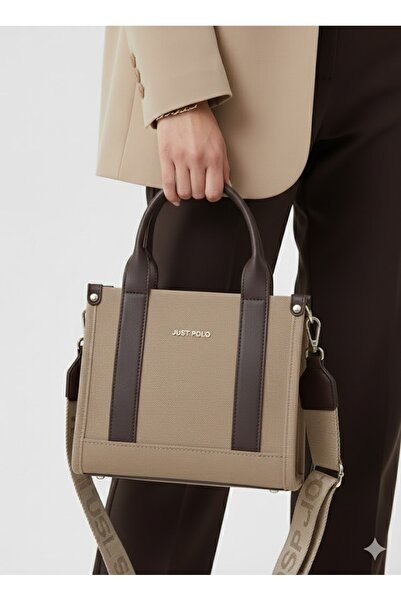 Just Polo Epi Kadın El Ve Omuz Çantası Polo Kumaş
