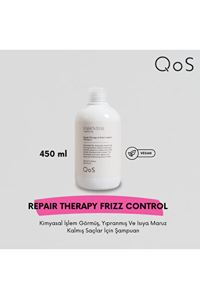 QOS Essential Routine Repair Therapy & Frizz Control Şampuan
