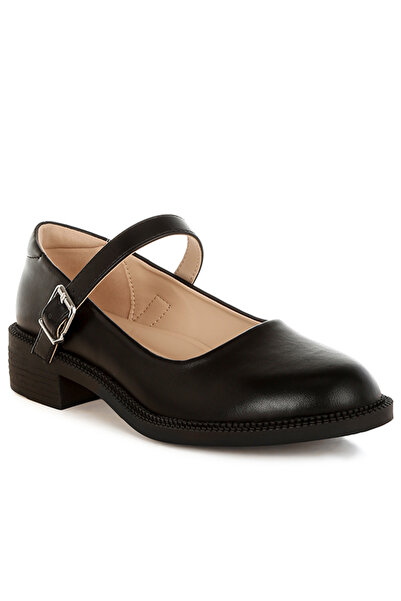 london Rag women's Faux Leather Mary Jane Shoes In Black