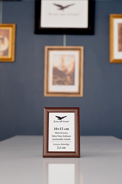 Raven Art Studio Περγαμόνο 10x15 εκ. Καφέ Πλαίσιο για Φωτογραφίες, Έγγραφα, Α...