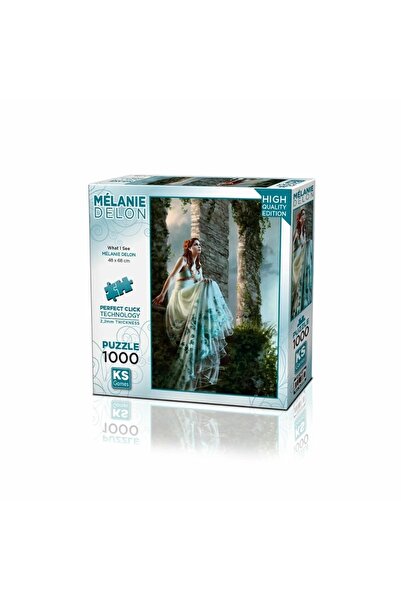 Ks Games 20688 Ne Görüyorum 1000 Parça Puzzle -KS Puzzle