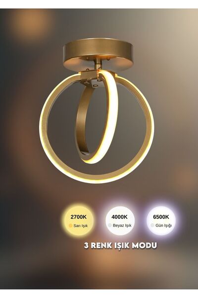 RONİSU AYDINLATMA Helior Sarkıt Led Avize - Oturma Odası, Salon, Mutfak Uyuml...