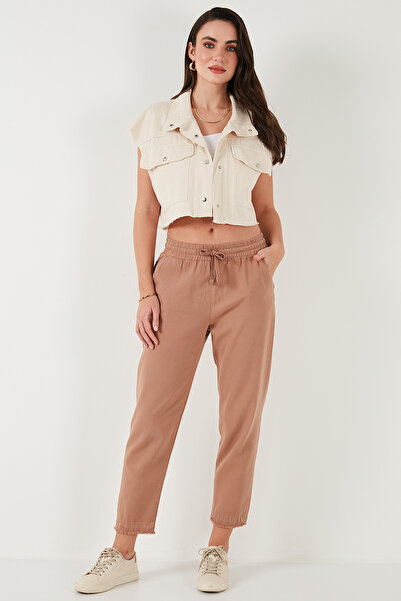 Lela Pamuk Paket hlača sa normalnim strukom, standardnog kroja, ravnih nogavi...