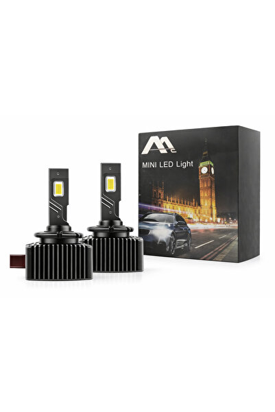 MILARIS Σετ 2 λαμπτήρων μετατροπής HID-LED, D1S, 110W, 11000lm, 6000K, Plug a...