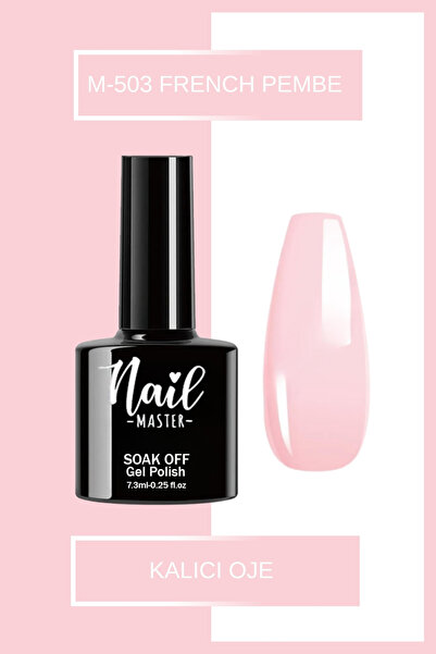 Nail Master M503 Kalıcı Oje 7,3ml French Pembesi