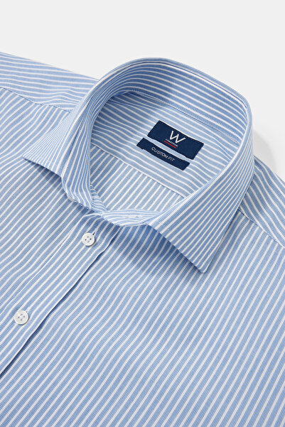 W Collection BEYAZ UZUN KOLLU GÖMLEK