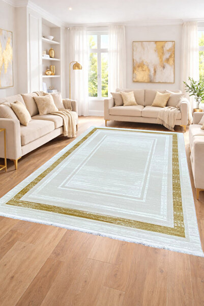 ünalcarpet 4 Metrekare - 6 Metrekare Bambu Tarz Modern Salon Oturma Odası Mut...