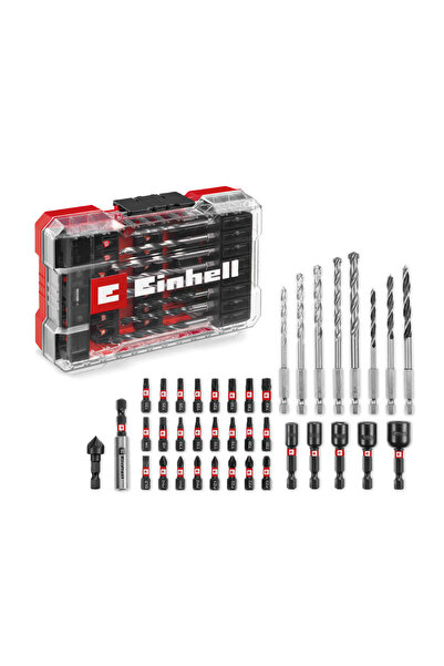 Einhell Orijinal M-CASE 39 Parça Kombi Ve Matkap Uç Seti - 49108759