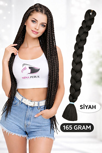 Esperer شعر صناعي أسود - للتضفير الأفريقي والراستا