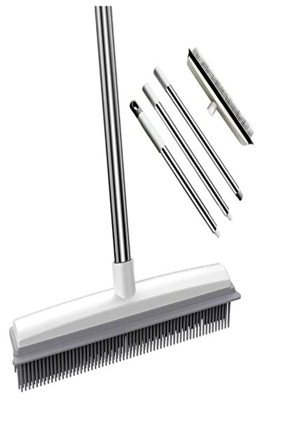 Micro Clean Sihirli Temiz Süpürgesi Çekçek Kauçuk Fırça Süpürge Tüy Bırakmayaz