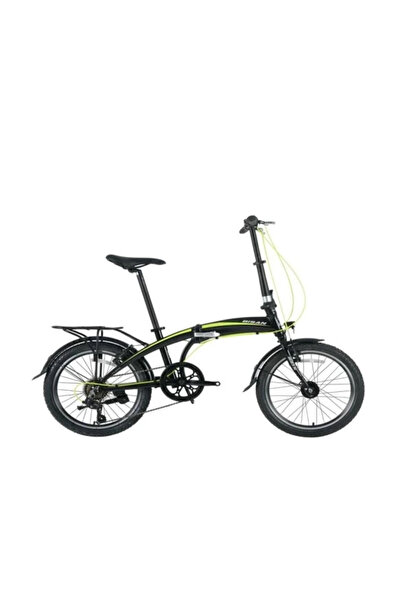 Bisan Fx 3500-tourney Katlanır Bisiklet 32cm V 20 Jant 7 Vites Siyah Sarı