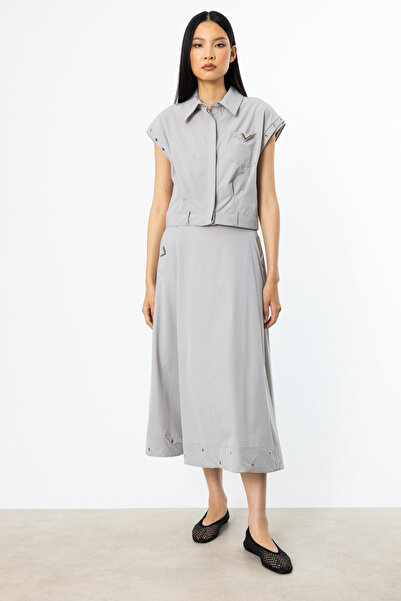 ON Μινιμαλιστική Φούστα Midi - Casual & Κομψή - Αγοράστε τώρα!