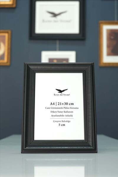 Raven Art Studio Madame A4-21x30cm Negru pentru imagini, fotografii, document...