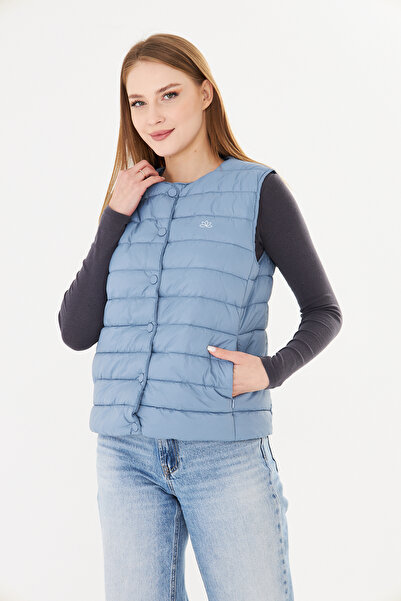 PIQUE ŽENE Prsluk Kopčanje na drukere kom Punjen Prsluk