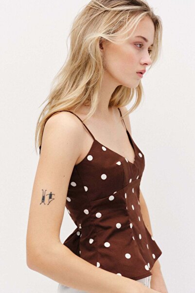 H&M Peplum strappy top