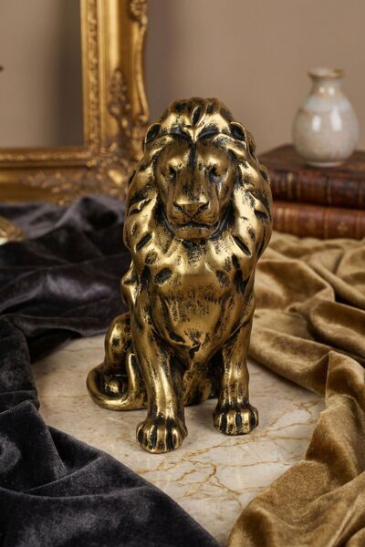 Evene Biblo Dekoratif Obje Heykel Üç Maymun Biblo Dekoratif Süs Eşyası Altın ...