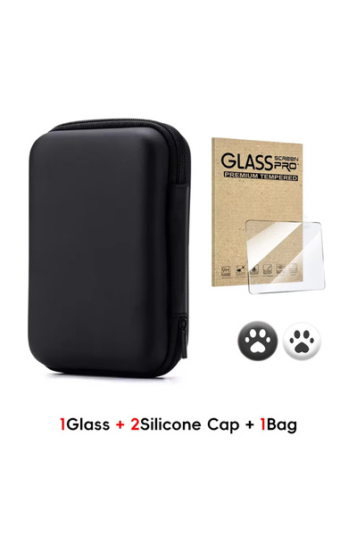 Choice5 4 in 1 DATA FROG 6 IN 1 Storage Bag with Tempered Glass Screen Protec...