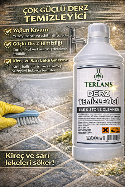 Terlans Lavabo Klozet Fayans Arası Derz Temizleyici Tuvalet Taşı Temizleyici ...