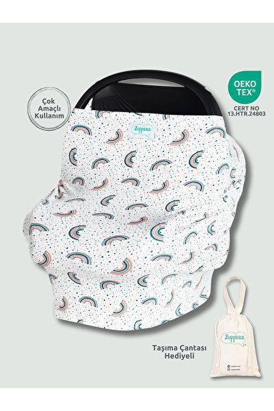 Zuppers Fonksiyonel Puset Ve Emzirme Örtüsü - Joy - Kese Çanta Hediyeli