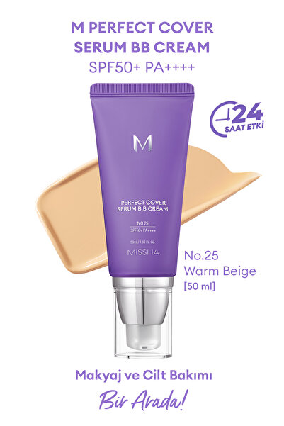Missha Anti-Aging, Brightening m Perfect Cover Serum Bb Cream Spf50+/Pa++++ 5...