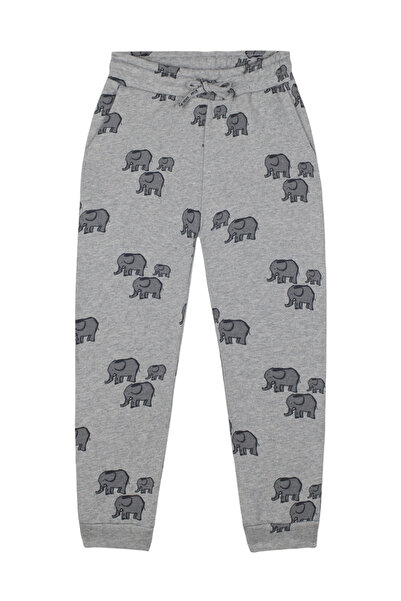 Antebies Organska siva melanž trenerka za dečake