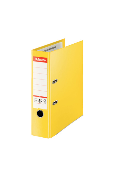 Esselte Bookshelf No.1 Power Jumbo Plus VIVIDA PP/PP 80 mm yellow
