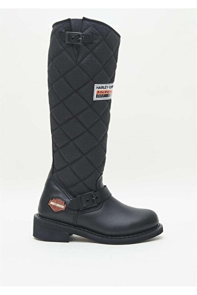 Harley Davidson Γυναικείες μαύρες μπότες