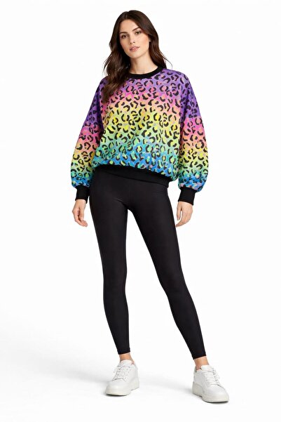 ALEXANDERGARDI Γυναικείο φούτερ με λεοπάρ σχέδιο