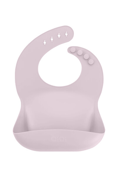 OiOi Silikon Mama Önlüğü Misty Lilac