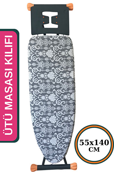 ASEV HOME Ütü Masası Kılıfı Büyük Boy Ipli Stoperli Keçeli Kılıfı Örtüsü Bezi...