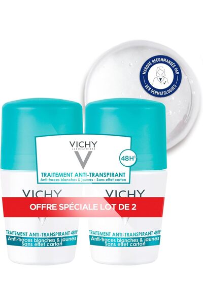 Vichy 48H Anti-Transpirant/Spots Deodorant Roll-On