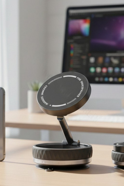 Skyline Orbion Suport Telefon Magnetic, Ultra-Rezistenta – MagSafe, 360°, Pli...